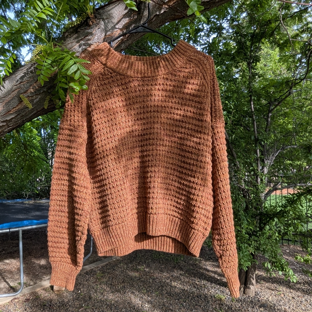 Universal Thread Brown Cowl Neck Sweater